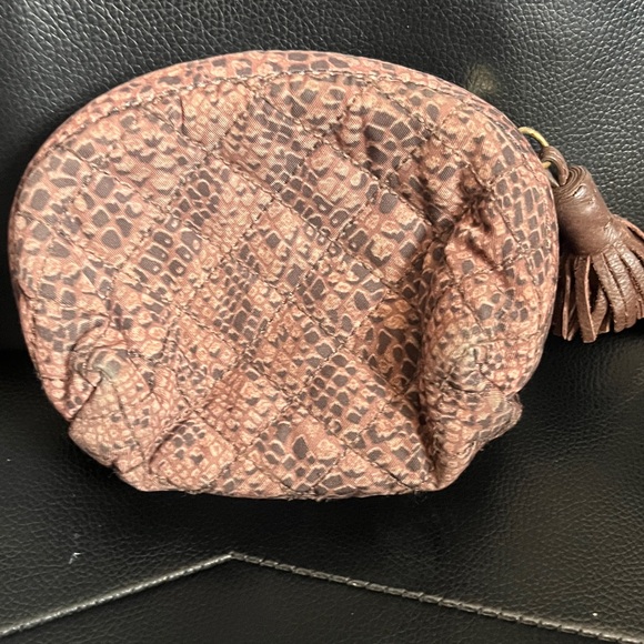 Juicy Couture Y2K Snakeskin Print Nylon Pouch - Picture 3 of 6